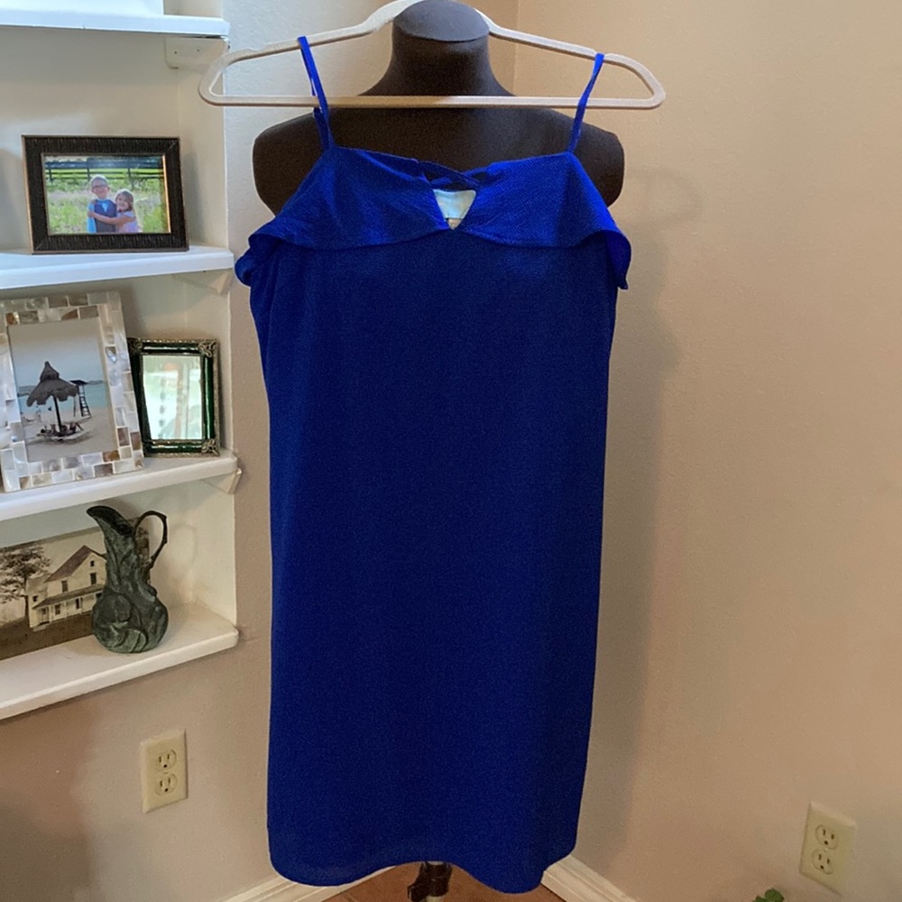 Skies are blue sundress.   XS